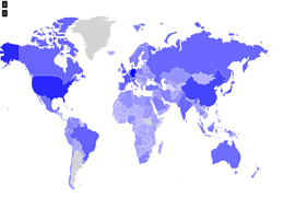 woocommerce world sales map